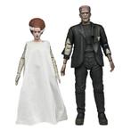 Universal Monsters Action Figures 2-Pack Bride of Frankenste, Verzamelen, Ophalen of Verzenden, Nieuw