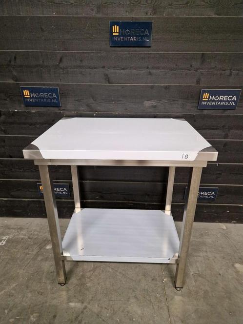 Werktafel | Maxima | RVS | 70x60 cm, Zakelijke goederen, Horeca | Meubilair en Inrichting, Nieuw zonder verpakking
