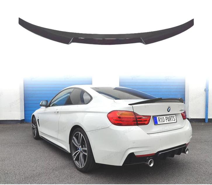 SPOILER BMW F32 COUPE 13-20 NOIR BRILLANT LOOK M4, Auto-onderdelen, Carrosserie, Verzenden