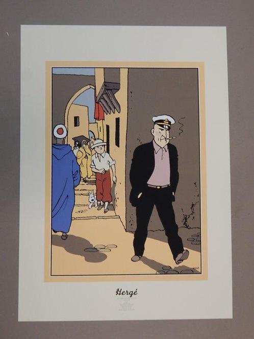 Tintin - Sérigraphie Archives Internationales - Le crabe aux, Livres, BD