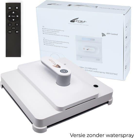 Zoef Robot Robot Ramenwasser Bobbie 2.0 - Ruitenreiniger -, Huis en Inrichting, Schoonmaakartikelen, Verzenden