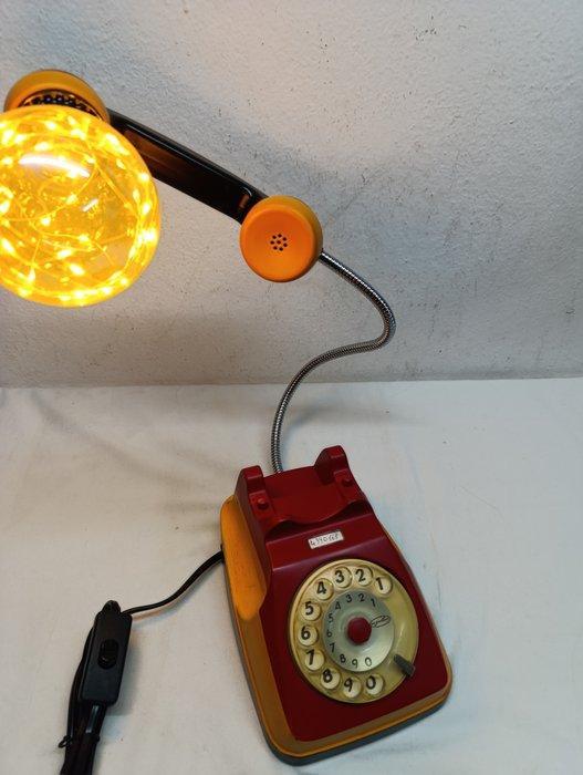 Telefono Sip/Italtel anni 70/80 trasformato in Lampada -, Antiek en Kunst, Kunst | Designobjecten