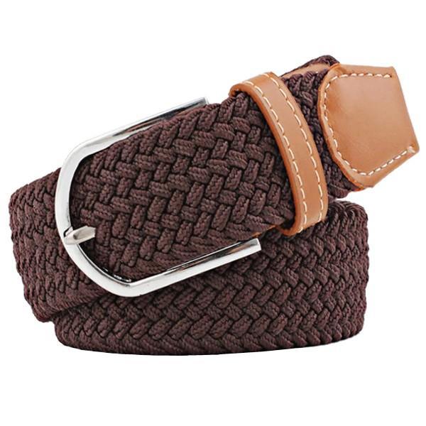 Fako Fashion® - Elastische Riem - Canvas - Gevlochten -, Kleding | Dames, Riemen en Ceinturen, Verzenden