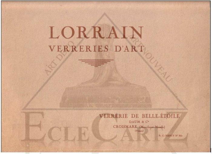 Rare lampe des établissements LORRAIN à NANCY ( DAUM ) -, Antiek en Kunst, Kunst | Designobjecten