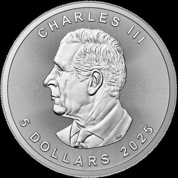Canada. 5 Dollars 2025 Tattoo Girl: Monday 1 Oz (.999)