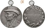 Zilver medaille Bundesschiessen 1924 Kiel Stadt:, Timbres & Monnaies, Pièces & Médailles, Verzenden