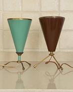 Lampe - Aluminium, Laiton - Deux lampes de table