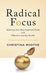 Radical Focus 9780996006057 Christina R. Wodtke, Verzenden, Gelezen, Christina R. Wodtke