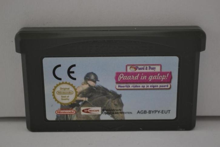 Paard & Pony - Paard in Galop (GBA EUT), Games en Spelcomputers, Games | Nintendo Game Boy