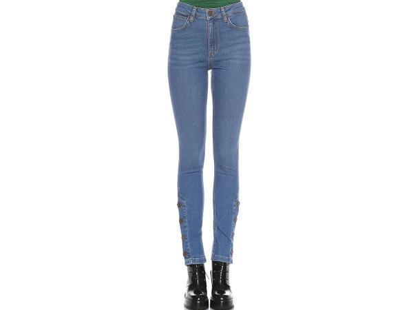 Veiling - Sandro Skinny Jeans Maat 34 met knopen, Vêtements | Femmes, Jeans