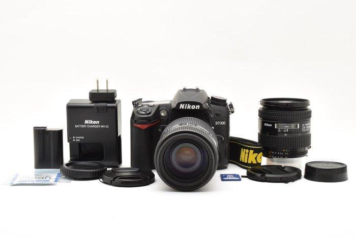 Nikon D7000 + 3.3-4.5/24-50mm + 4-5.6/70-210mm Digitale, Audio, Tv en Foto, Fotocamera's Digitaal