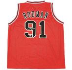 NBA - Dennis Rodman - Autograph - - Maillot de basket, Collections, Collections Autre