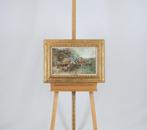 Willem Hendrik van der Nat (1864–1929) - Koeien voeren