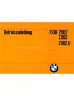 1970 BMW 1600 2002 INSTRUCTIEBOEKJE DUITS, Ophalen of Verzenden