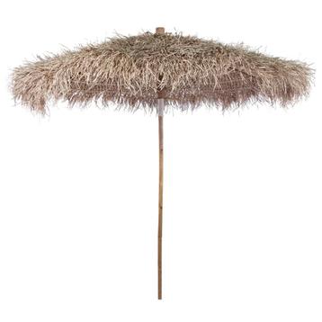 vidaXL Parasol van bamboe met dak van bananenbladeren 270 cm, Verzenden