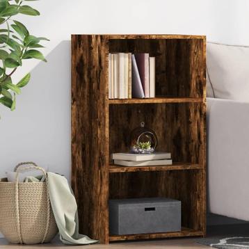 vidaXL Dressoir 50x41x93 cm bewerkt hout gerookt, Huis en Inrichting, Kasten | Dressoirs, Verzenden, Nieuw