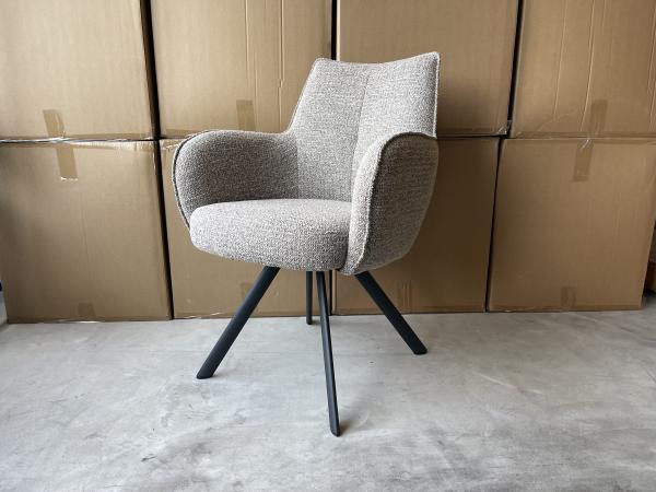 Veiling - Armstoel Omivo (set van 8) Stof - Beige, Huis en Inrichting, Stoelen