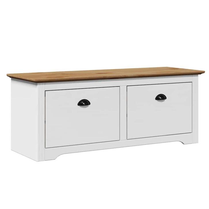 Witte Halbank BODO Met Lades - Retour Deal! Voor een Opge..., Huis en Inrichting, Overige Huis en Inrichting, Nieuw, Verzenden