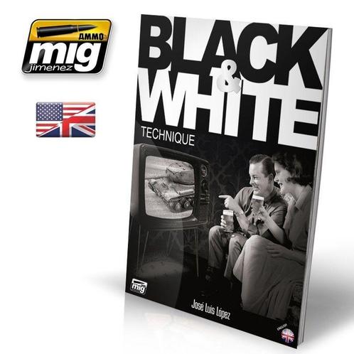 Mig - Mag. Black & White Technique  English (Mig6016-m), Verzamelen, Merken en Reclamevoorwerpen, Overige typen, Nieuw, Verzenden
