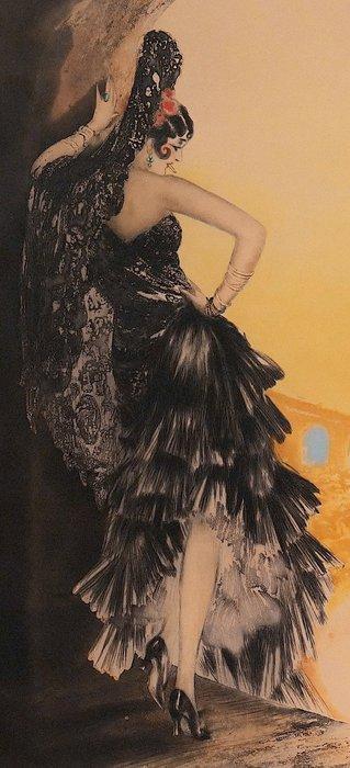 Louis Icart (1888-1950) - Seville, Antiek en Kunst, Antiek | Overige Antiek