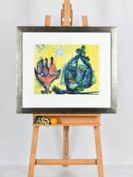 Carl-Henning Pedersen (1913-2007) - The Star and the Fruit, Antiek en Kunst, Kunst | Schilderijen | Modern