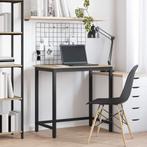 vidaXL Tafel Sonoma Eik 100 x 50 x 76,5 cm Engineered hout, Verzenden, Nieuw