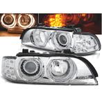 Phares Pour Bmw E39 95-03 Angel Eyes Chromé Led, Auto-onderdelen, Verzenden, Nieuw