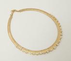 Collier - 14 carats Or jaune - 12.92ct. tw. Diamant, Handtassen en Accessoires, Kettingen, Nieuw