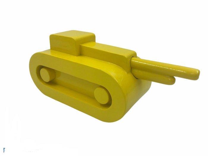 Alessandro Piano - sculptuur, Alter Ego Tank Yellow -, Antiquités & Art, Antiquités | Autres Antiquités