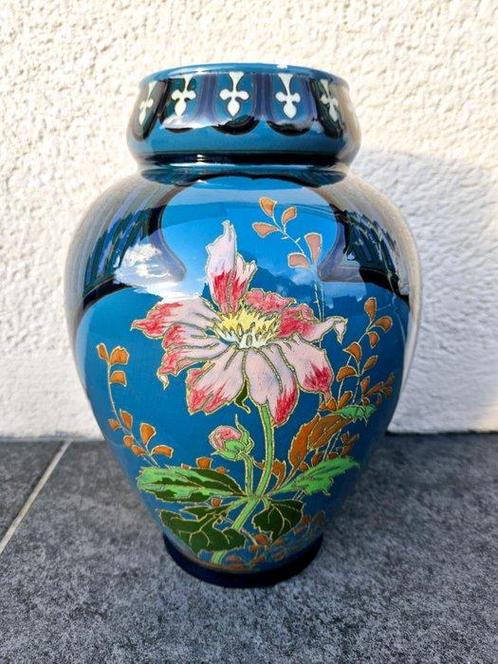 Boch Frères - Vaas  - Porselein, Antiek en Kunst, Antiek | Glaswerk en Kristal