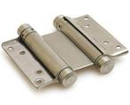 Bommer scharnier dubbelwerkend 175 mm vernikkeld, Doe-het-zelf en Bouw, Nieuw, Overige materialen, Klink of Kruk