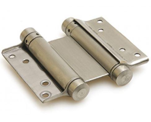 Bommer scharnier dubbelwerkend 175 mm vernikkeld, Doe-het-zelf en Bouw, Hang- en Sluitwerk, Klink of Kruk, Nieuw, Overige materialen