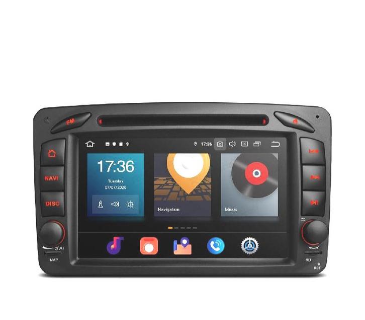 Autoradio Gps Android 13 Pour Mercedes W639 03-06 W203 00-04, Auto diversen, Autonavigatie, Verzenden