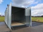 Tweedehands opslagcontainer 5 meter, Tuin en Terras, Tuinhuizen, Overige typen, Zonder ramen, Metaal, 500 cm of meer