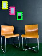 Franz T. Sartori - Stoel (2) - Lavinia - Leder, Staal,