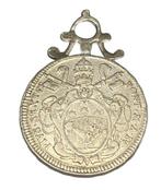 . Kerkelijke staat Pope Pius VIs. 1/2 Scudo 1778 - mounted