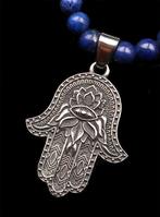 Lapis lazuli - Main de Fatma (Hamsa): Bescherming tegen het