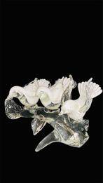 Murano - sculptuur, Le Colombe - 17 cm - Muranoglas - 1979