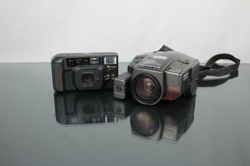Fuji, Olympus, Pentax, Halina Multiple Analoge camera, Audio, Tv en Foto, Fotocamera's Analoog