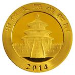 China. 2014 1/4 oz ¥100 CNY Chinese Gold Panda PCGS First