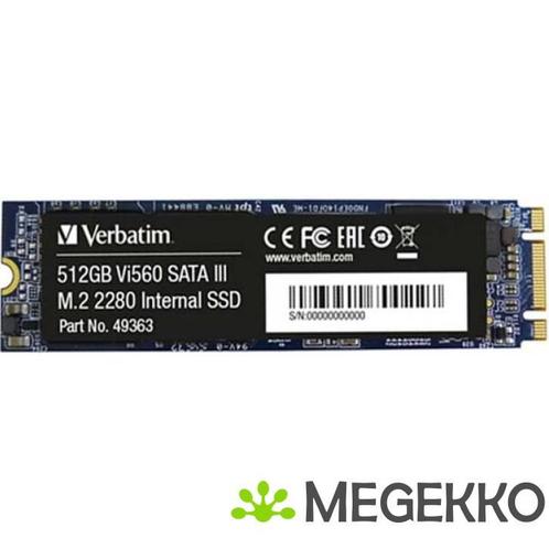 Verbatim Vi560 S3 512GB M.2 SSD, Computers en Software, Harde schijven, Nieuw, Verzenden