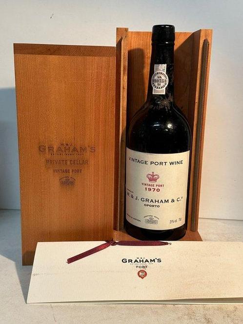1970 Grahams Private Cellar Limited Edtion - Vintage Port, Verzamelen, Wijnen