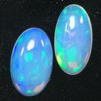 2 pcs  Edele opaal - 4.65 ct