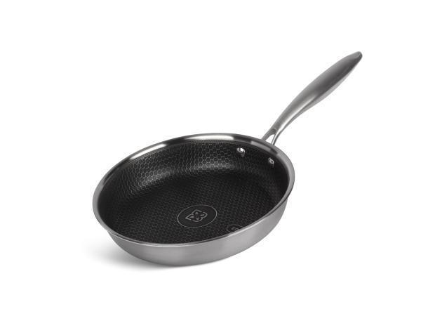 Veiling - Hapjespan Keramisch - 30cm - 3-laags antiaanbaklaa, Huis en Inrichting, Keuken | Potten en Pannen, Nieuw