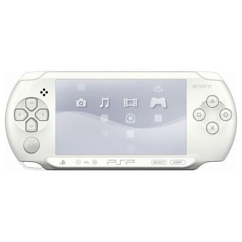 PSP Street E1000 Wit (Nette Staat & Krasvrij Scherm), Games en Spelcomputers, Spelcomputers | Sony PSP, Zo goed als nieuw, Ophalen of Verzenden