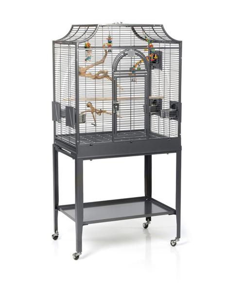 Vogelkooi Montana Madeira I Antiek of Platinum, Dieren en Toebehoren, Vogels | Hokken en Kooien, Vogelkooi, Nieuw, Metaal, Ophalen of Verzenden