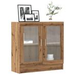 vidaXL Boekenkast 82,5x30,5x80 cm bewerkt hout artisanaal, Huis en Inrichting, Verzenden, Nieuw