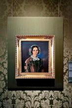 Scuola Biedermeier (XIX) - Gentildonna - NO RESERVE, Antiek en Kunst