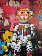 Joko Pelixel (1969) / Hiroshi (1981) - KawsmonautInvader XL