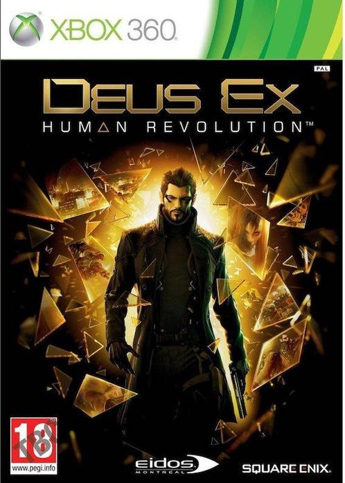 Deus Ex Human Revolution (Xbox 360 Games), Games en Spelcomputers, Games | Xbox 360, Zo goed als nieuw, Ophalen of Verzenden